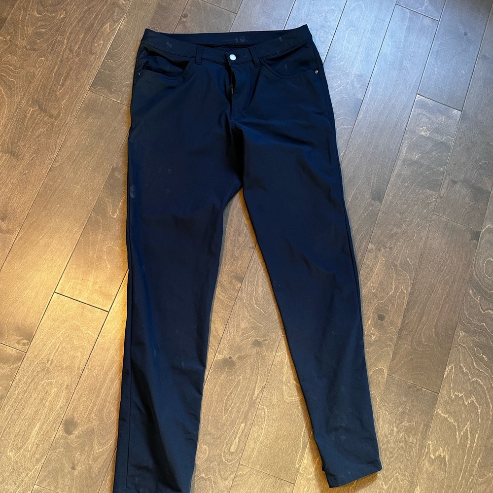 Navy ABC Pants